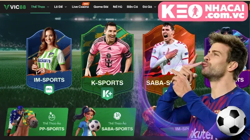 Vic88: Trang Cá Cược Thể Thao Số 1 - Thắng Lớn Mỗi Ngày!