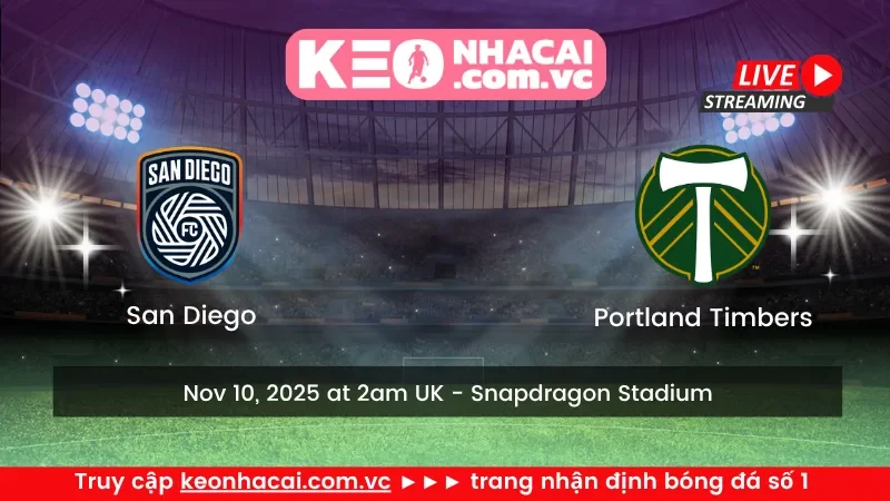 San Diego vs Portland Timbers