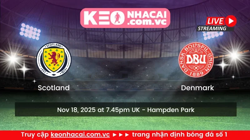 Scotland vs Denmark